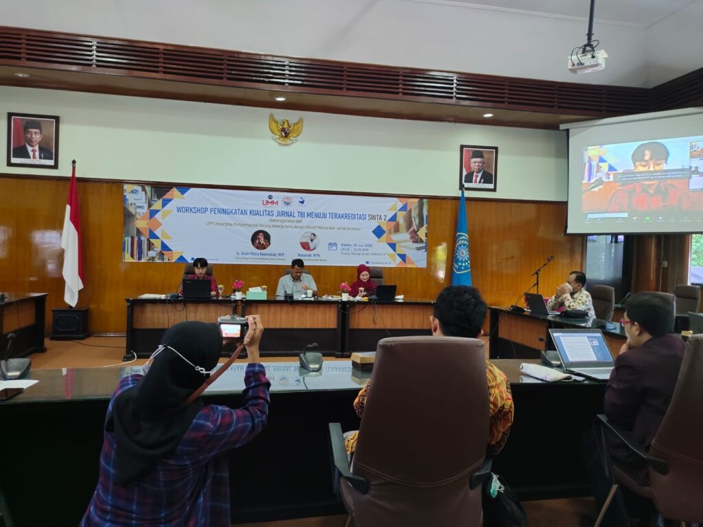 Pengelola Jurnal Keperawatan FIKES UMM Ikuti Workshop TBI Menuju Terkakreditasi Sinta 2 Untuk Meningkatkan Kualitas dan Mutu