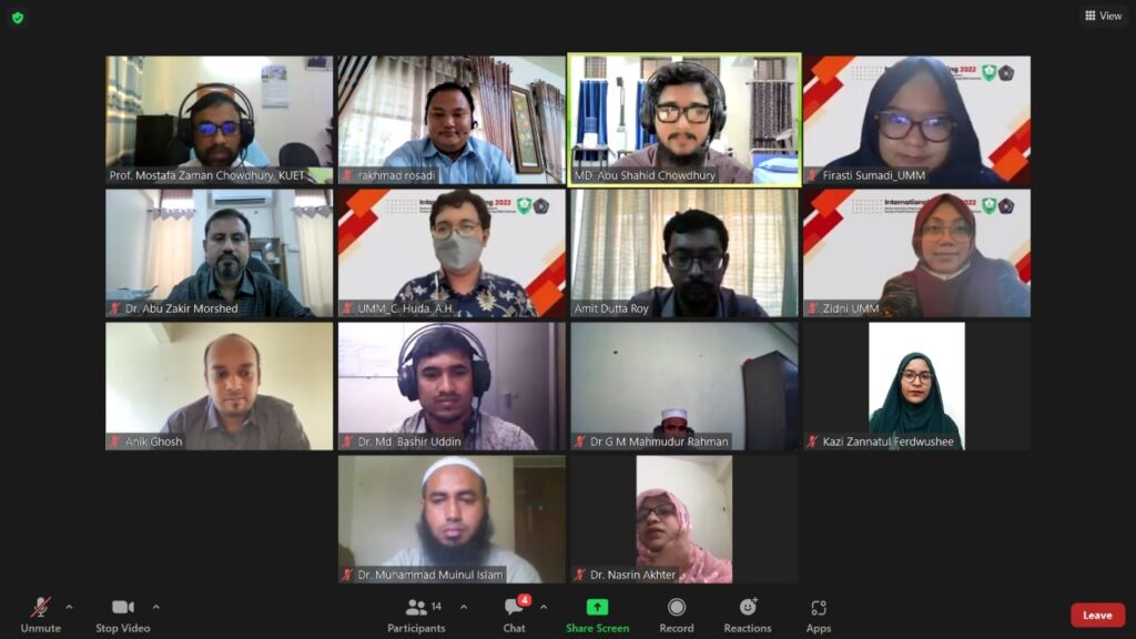 Melek Teknologi di Era Industri 5.0, FIKes UMM Godok Program bersama Dept. of Biomedical Engineering, KUET, Bangladesh