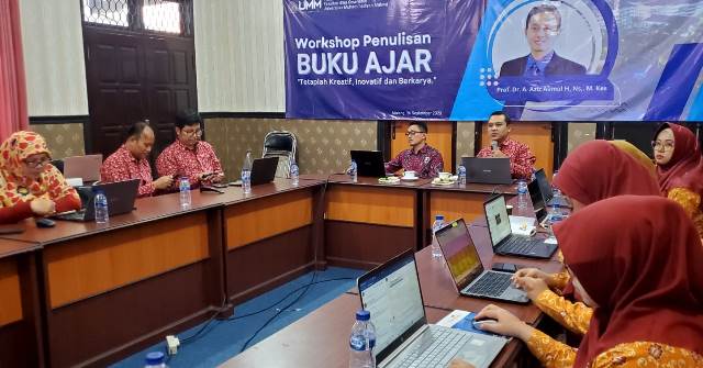 Dorong Peningkatan Produktifitas Buku Ajar, Prodi S1 Keperawatan FIKES UMM Adakan Workshop