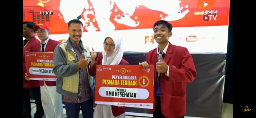 Lagi....FIKES UMM Menjuarai Pelaksanaan Pesmaba UMM 2023