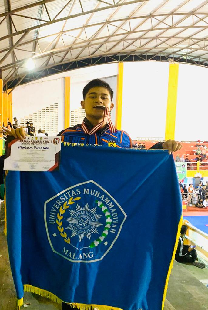 Baihaqi Rahmatiga, Mahasiswa S1 Fisioterapi FIKES UMM Juara Karate Tingkat Nasional